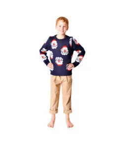 Xmas Jumper Santa Child