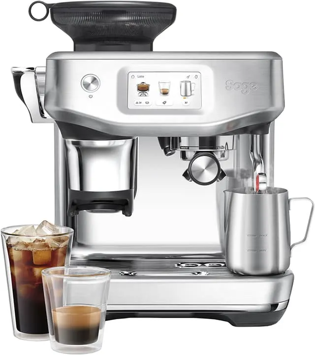 Sage Barista Touch Impress kaffemaskin SES882BSS (sølv)