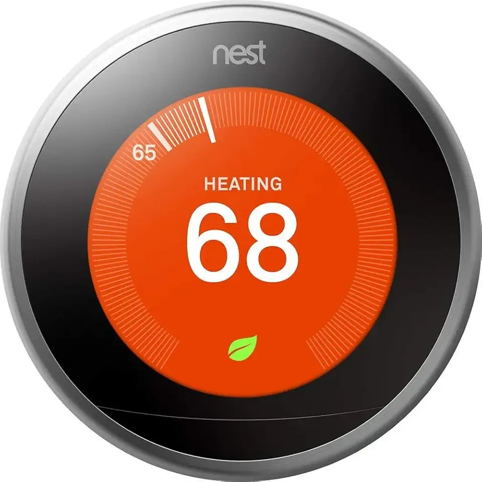Google, T3008US, Nest Learning Thermostat, 3rd Gen, Smart Thermostat, Pro Version, Compatible with Alexa (Renewed)