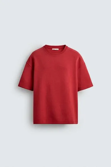 RELAXED FIT INTERLOCK SWEATSHIRT
