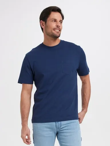 Just Jeans Short Sleeve Relaxed Fit Pocket Tee