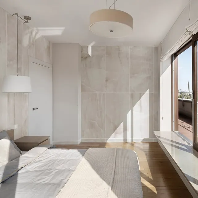 Piastrella da pavimento e rivestimento interno 60 x 120 cm Sp. 7 mm rettificato Agata in gres porcellanato smaltato bianco lucido traffico intenso (pei 4/5) 1.44 mq