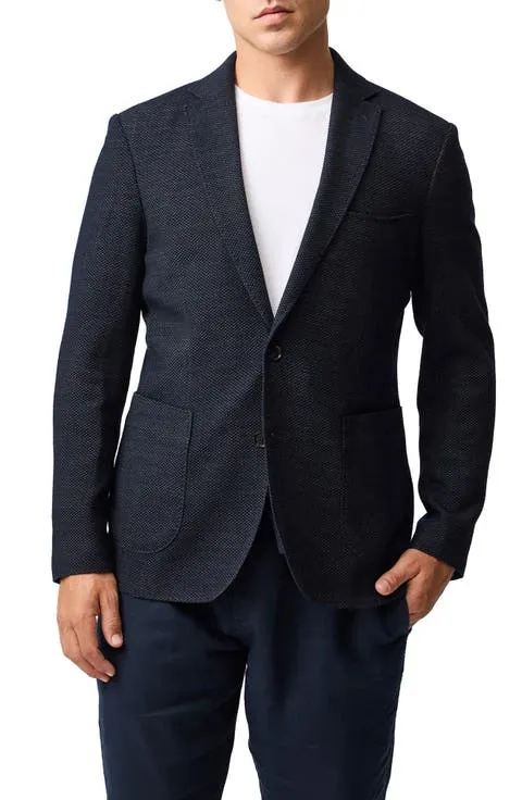 Haldon Regular Fit Stretch Wool & Cotton Sport Coat