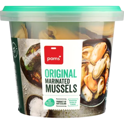 Pams Marinated Mussels 375g