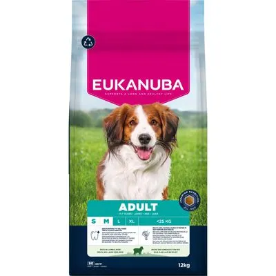 Eukanuba Premium Nutrition Adult Small et Medium Breed Agneau et Riz