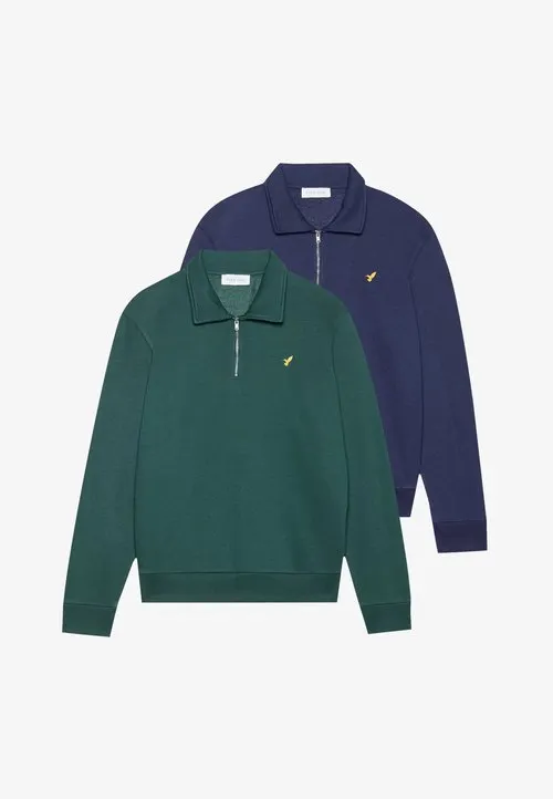 2 PACK - Sweatshirt - dark blue/dark green