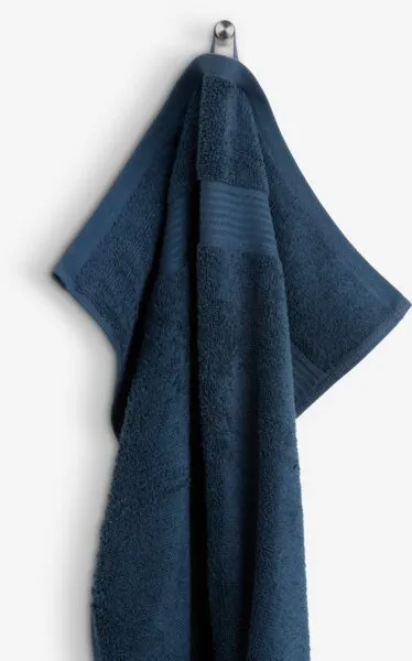 KARLSTAD Handdoek KARLSTAD 50x100 donkerblauw