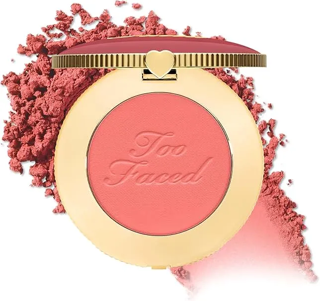 Too Faced Cloud Crush Blurring Blush | Velvety Powder Blush for Cheeks with High-Pigment Formula | 93% Naturally Derived Ingredients, Vegan & Cruelty-Free
