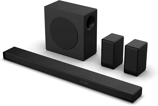 Hisense AX5140Q 5.1.4ch Home Theater Soundbar with Wireless Subwoofer and Rear Surround Speakers,Up-Firing Speakers,Dolby…