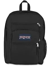 JanSport Laptop Backpack - Computer Bag with 2 Compartments, Ergonomic Shoulder Straps, 15” Laptop Sleeve, Haul Handle - Black
