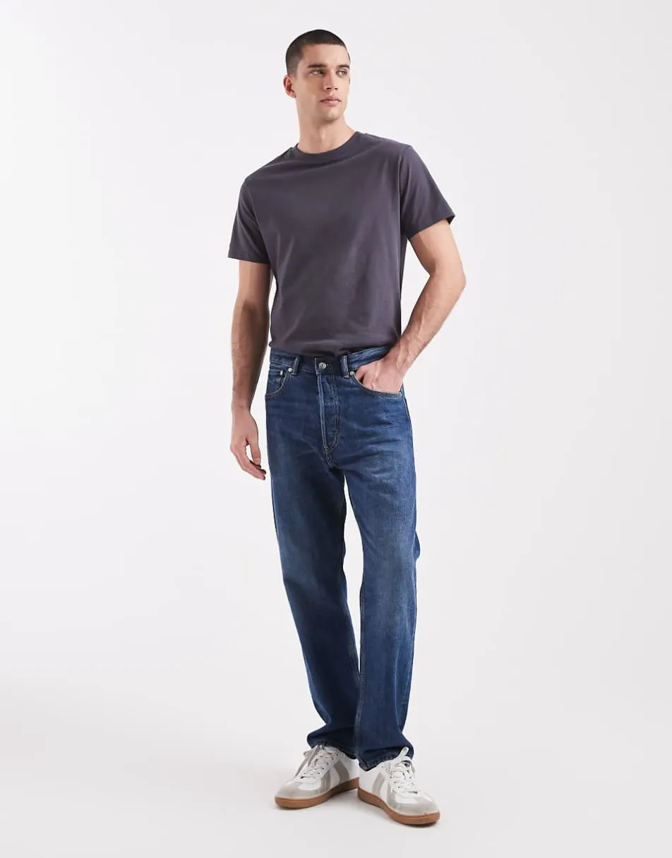 ASOS DESIGN Essentials regular fit t-shirt in charcoal