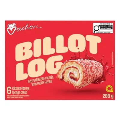 Fruity Log Rolled Sponge Cakes