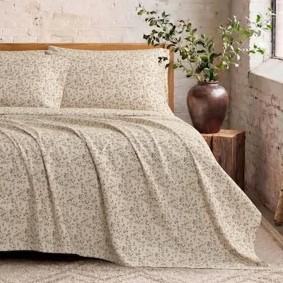 California king 2000 -Thread Count Microfiber White 6 -Piece Bed Sheet Set