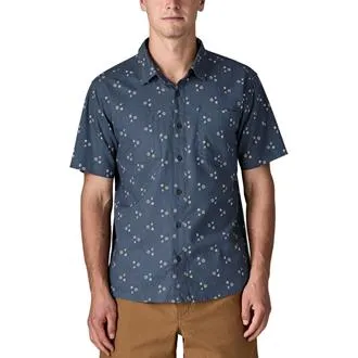 Chemise à manches courtes Back Step pour homme