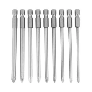 9 punte Phillips (100 mm di lunghezza) BST Bits-011