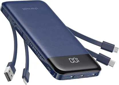 charmast Portable Charger Power Bank with Reinforced…