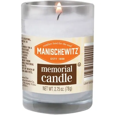 Memorial Candle, Glass