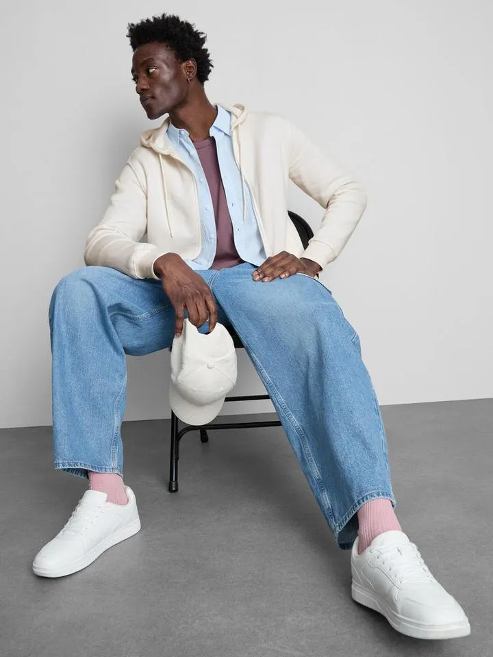 Sweat à capuche zippé Essential