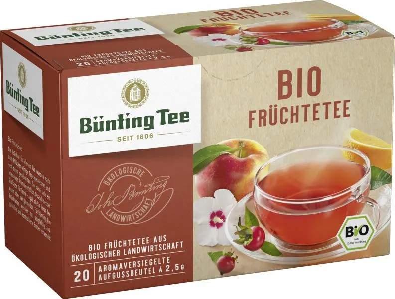 Bünting Tee Bio Früchtetee 20 x 2,50 g