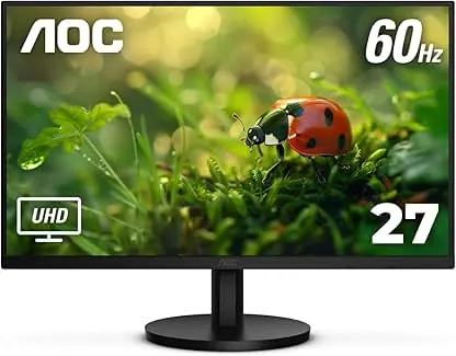 AOC U27B3A 4K 27" IPS 3840x2160 UHD Frameless…