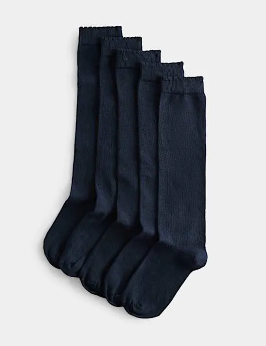 5 Pack of Knee High Socks