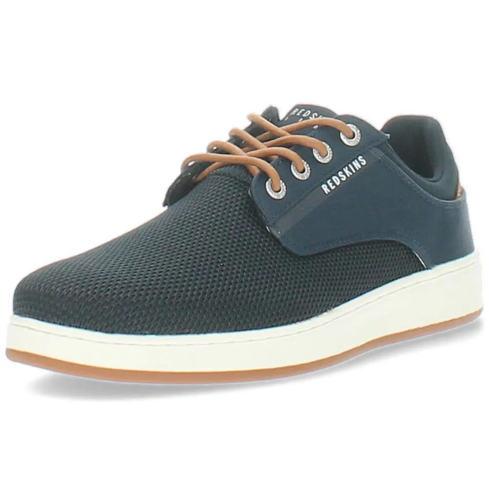 blauwe sneaker