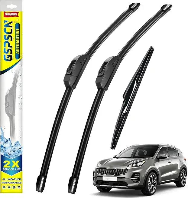 GSPSCN Windshield Wiper Blades for Kia Sportage 2017-2022 (Pack of 3)
