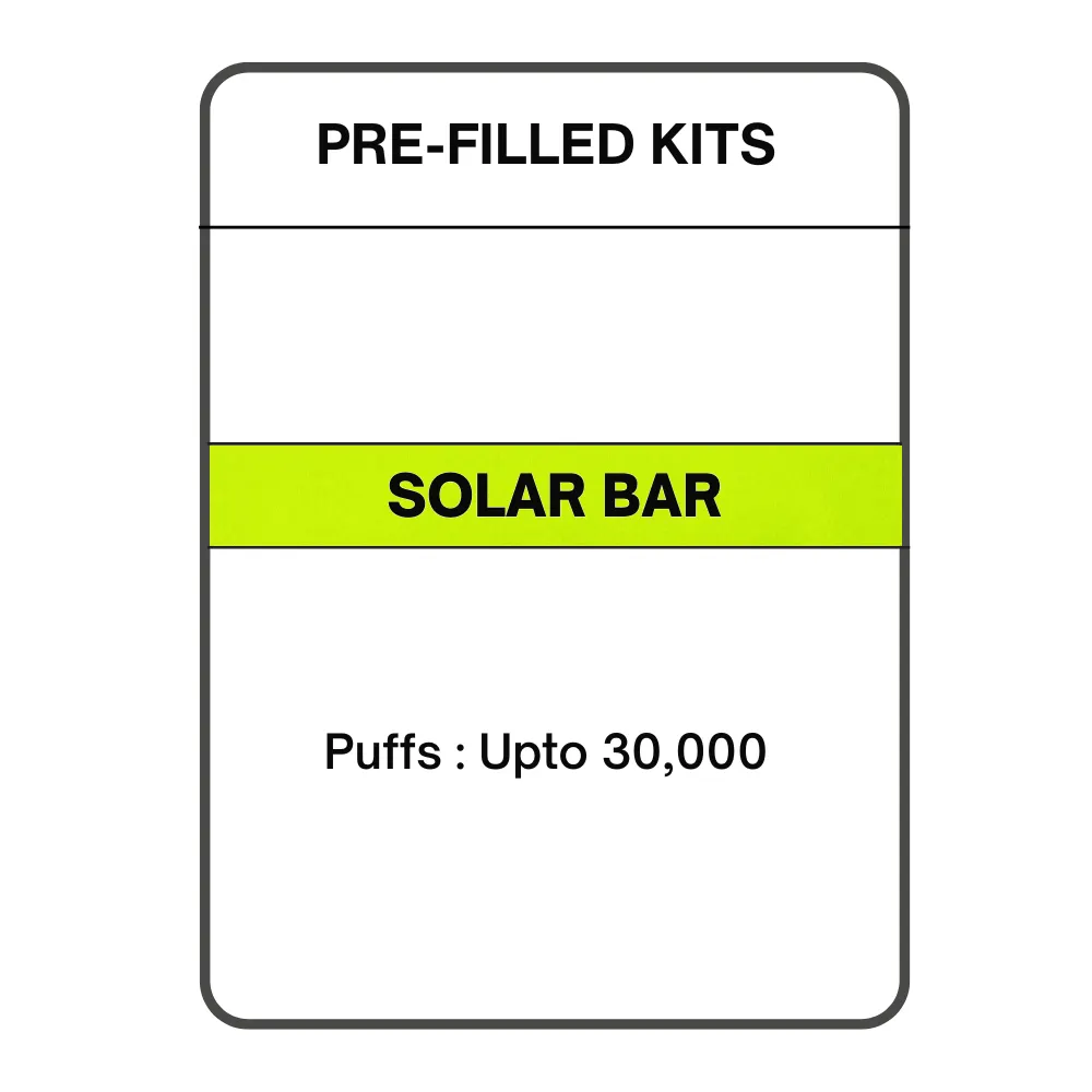 Salty Solar Bar Pre-filled Kit 28.5mg/mL
