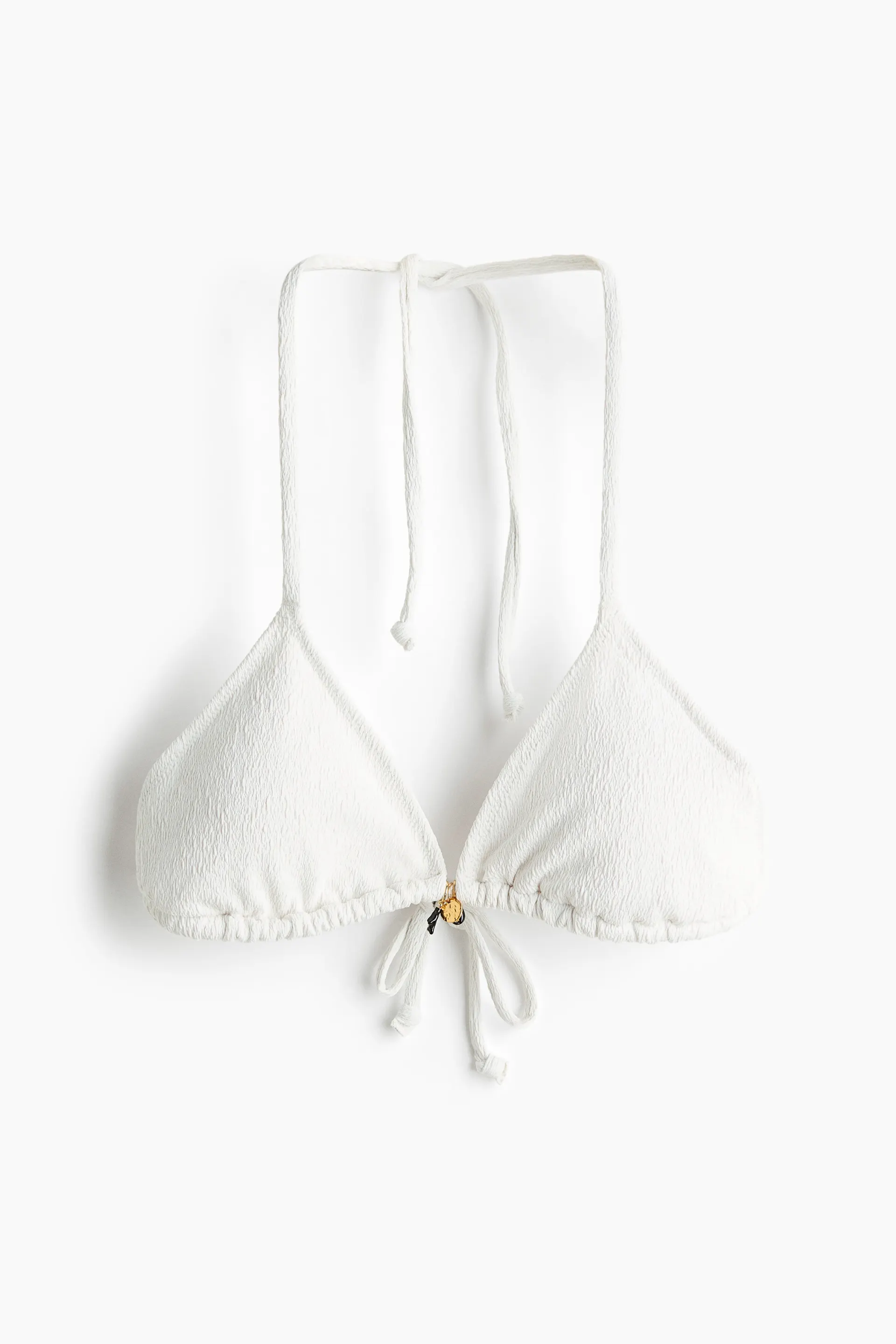 Top de bikini triangular con relleno