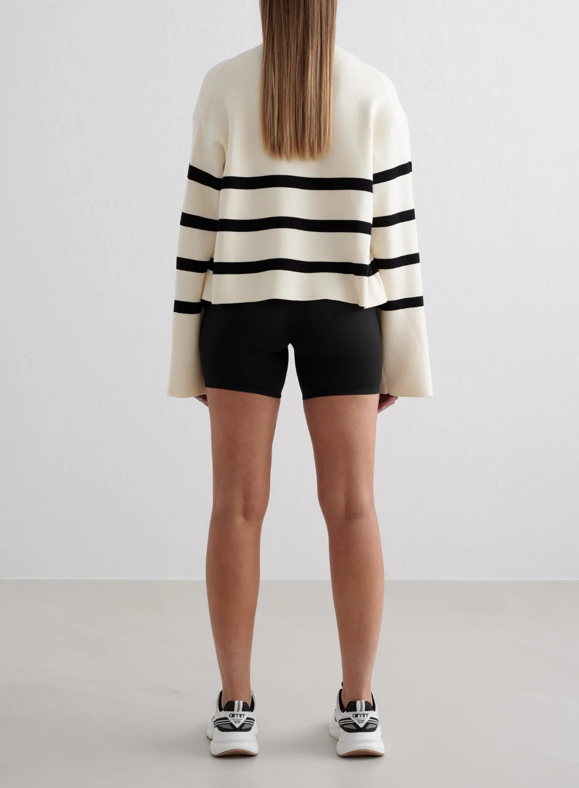 Almond White Perfect Knit Long Sleeve