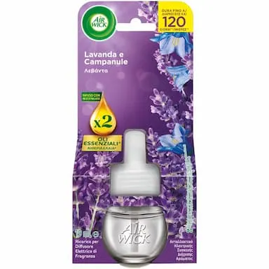 Air Wick Profumatore per Ambienti Lavanda e Campanule Ricarica 19 mL