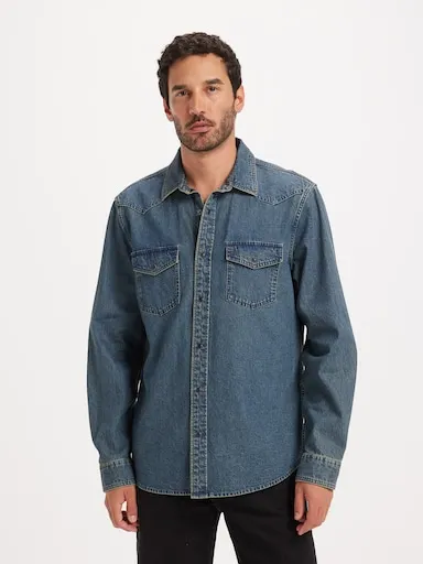Just Jeans Western Denim Shirt