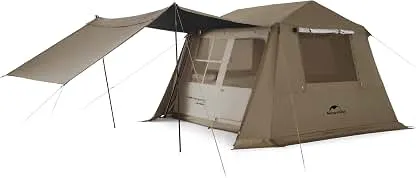 Naturehike Village Instant Tent, 4 Person 8 Person Camping Tent with Full Rainfly, Waterproof Large Cabin Tents for Car Camping Naturehike Village Instant Tent, 4 Person 8 Person Camping…