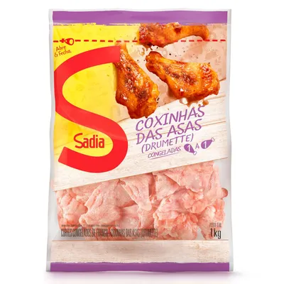 coxinha da asa frango sadia 1kg