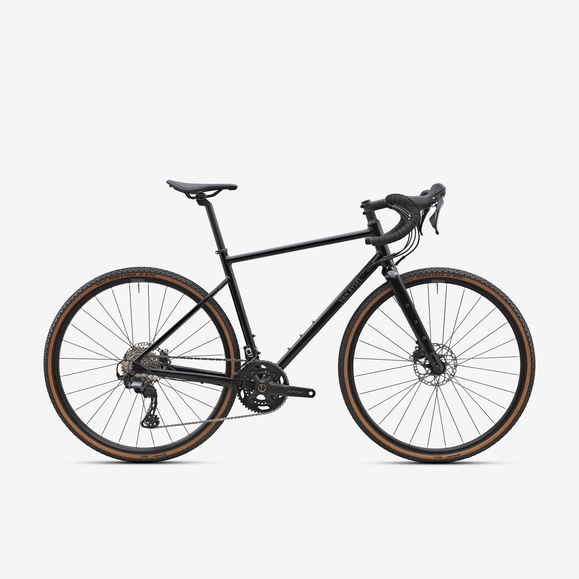 VAN RYSEL Gravelové kolo Van Rysel GRVL AF Shimano GRX 2×12 rychlostí