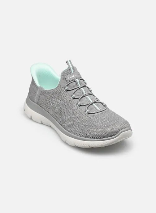 Sneakers SLIP-INS Summits-Dream Chaser dames grijs
