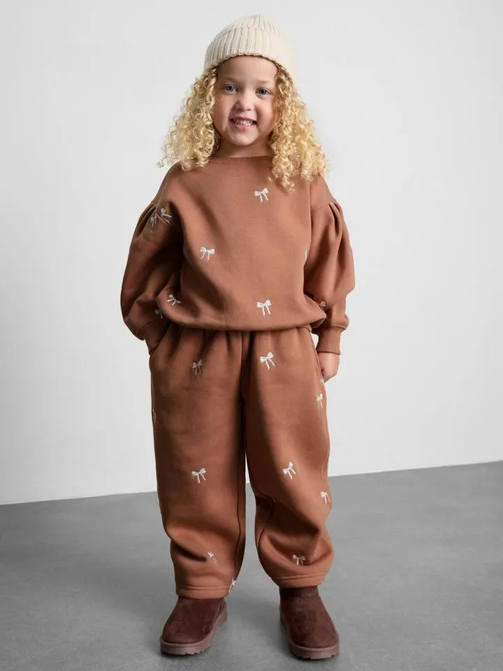 1–9 ans | Sweat-shirt et bas de jogging brodés