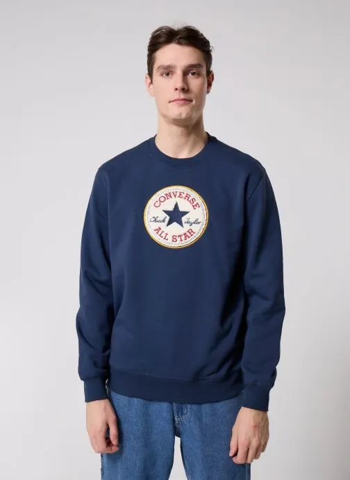 Sweatshirts Chenille Htg Fleece heren blauw