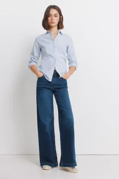 Camisa Oxford algodón