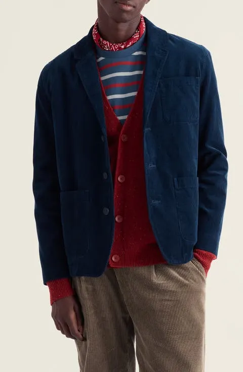 Plantsman Organic Cotton Corduroy Blazer