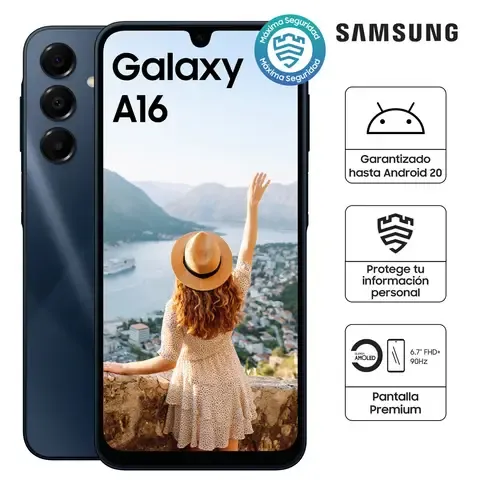 Celular Samsung Galaxy A16 4G LTE Negro 128GB
