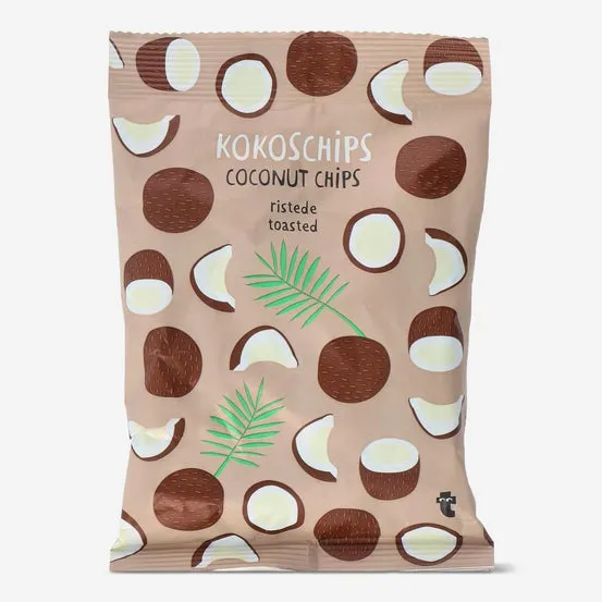 Kokosbiter. Stekt