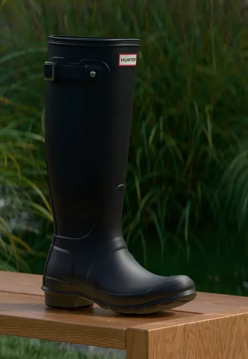 WOMENS TALL BOOT - Gummistøvler - black