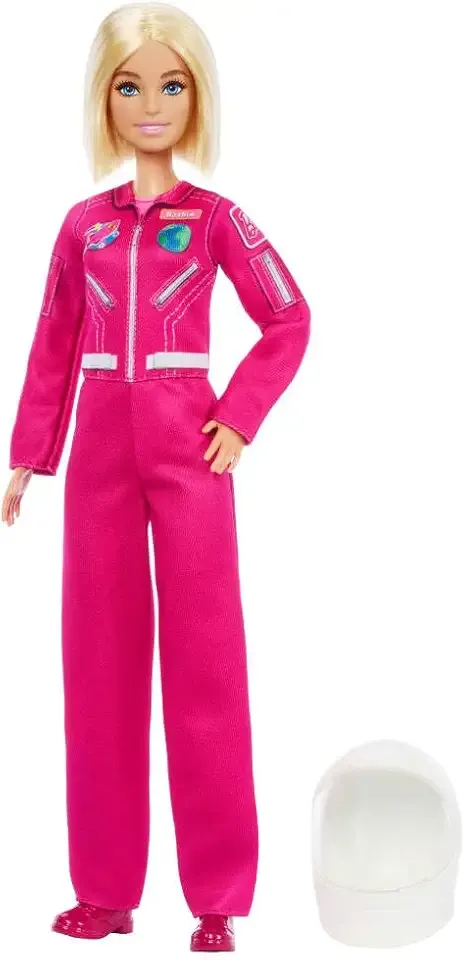 Careers Astronaut Fashion Doll Wearing Removable Look with Pink Spacesuit & Shoes, Plus Helmet Accessory, 2026 Career of the Year