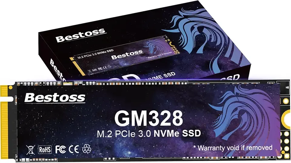 512GB PCIe Gen3 NVMe M.2 SSD, 2280 3D NAND Internal Solid State Drive, Dynamic SLC Cache, Up to 3500MB/s, For Students, Office Work, Gaming, Home Entertainment, Compatible with Desktop or Laptop GM328