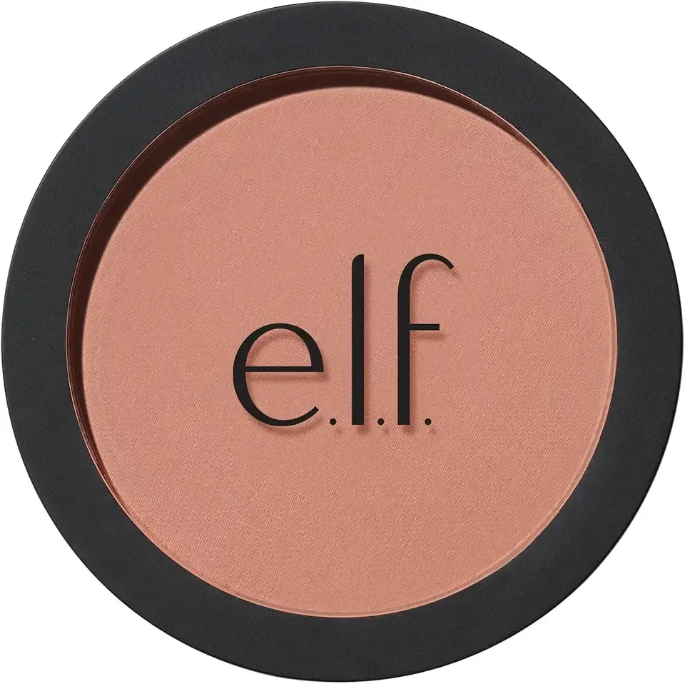e.l.f Primer-Infused Blush, Long-Wear, Matte, Bold, Lightweight, Blends Easily, Contours Cheeks, Always Rosy, All-Day Wear, Vegan & Cruelty-Free
