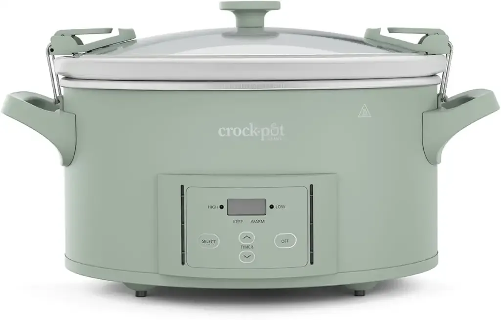 Crock-Pot® Design Series 7-Quart Programmable Slow Cooker, Desert Sage Green