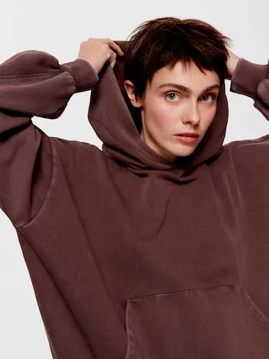 Chocolate Fleece Hoodie