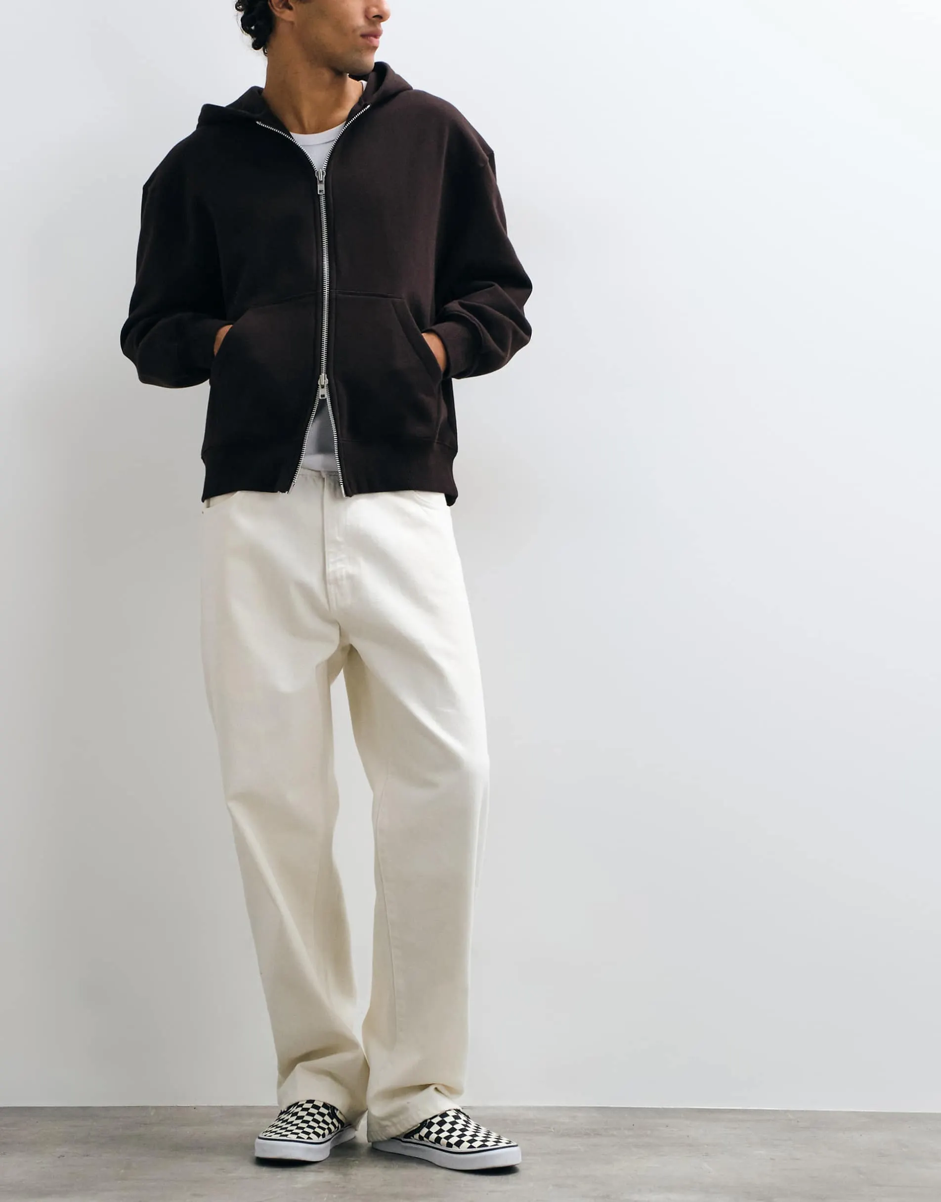 Stan Ray wide leg 5 jeans in natural