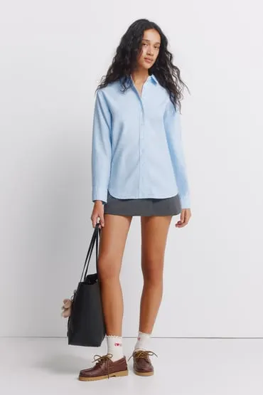 Camisa Oxford algodón